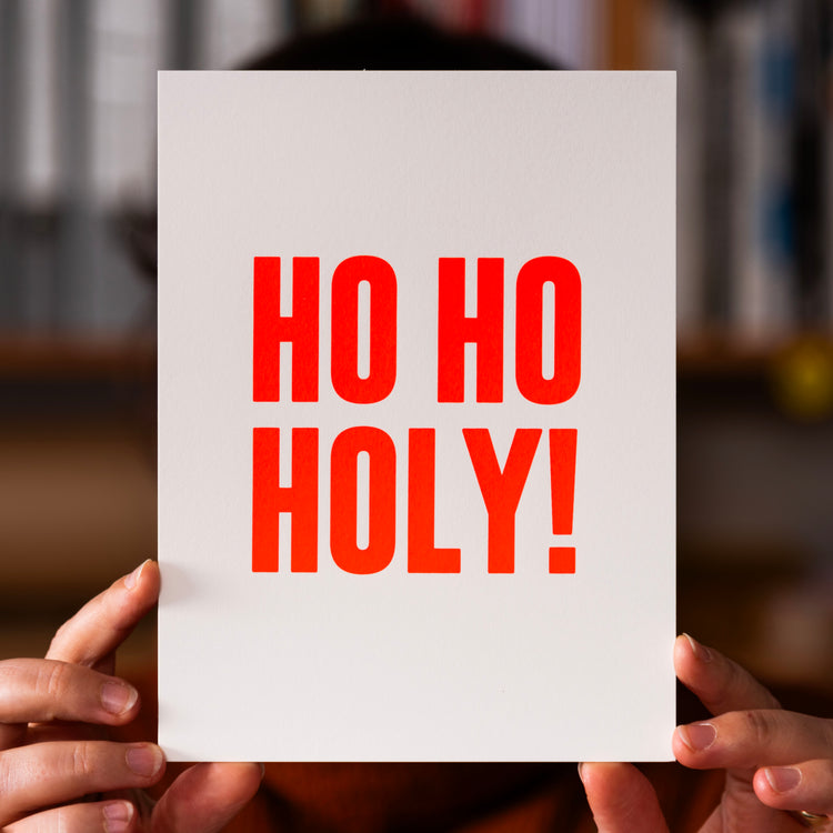 Ho ho holy (Grußkarte)